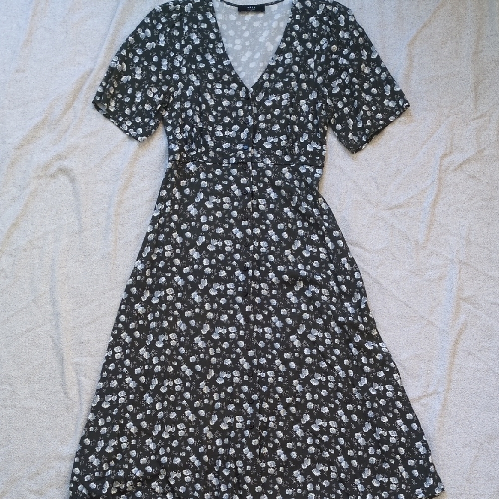 Able Dark Green Dress